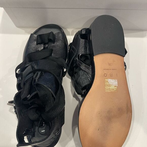 IRO Benila Leather Gladiator Sandal new size 36 - Picture 6 of 8